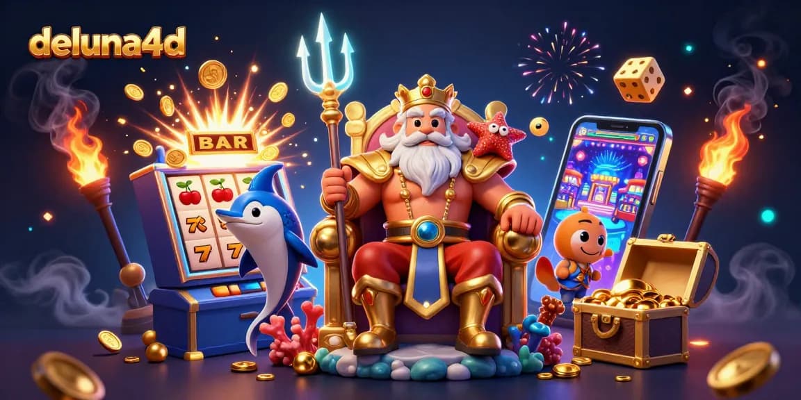 Spin the reels at deluna4d with Neptune's luck and vibrant casino excitement!