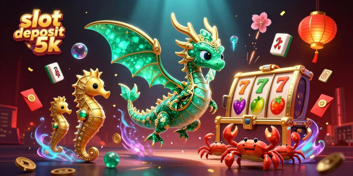 Slot deposit 5k: Menangkan jackpot dengan deposit minim 5000 dan akses kilat permainan slot menarik.