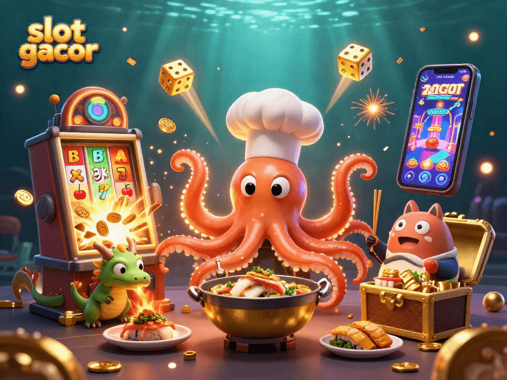 Slot gacor bermain seru dengan karakter unik di kasino virtual penuh koin dan kemeriahan.