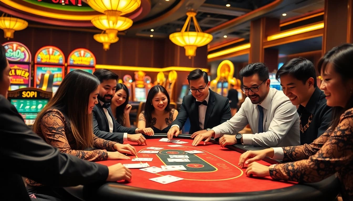 Savor the thrill of soi kèo with a luxury casino baccarat game showcasing excitement, strategy, and professional gameplay.