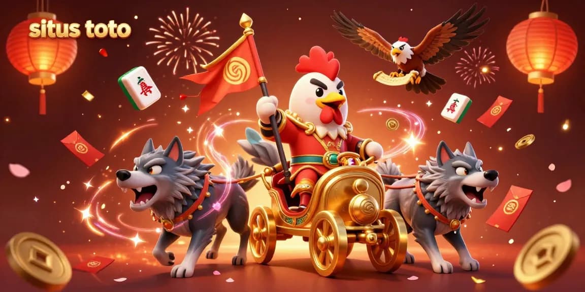 Menangkan hadiah di situs toto dengan ilustrasi berwarna vibran dan elemen taruhan yang menarik.