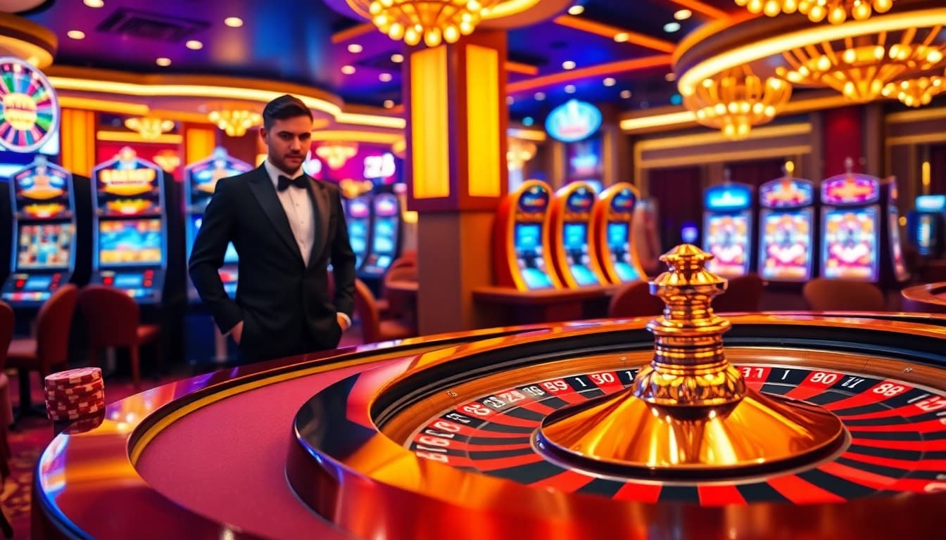 Experience the excitement at nhà cái zx88 with a luxurious roulette game in action.