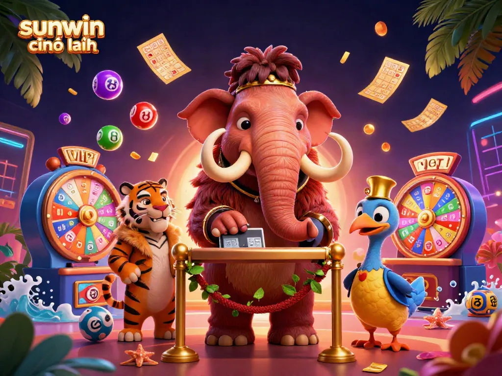 Experience the excitement at sunwin chính hãng casino with a vibrant entrance scene filled with fun and fortune.