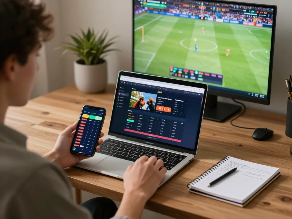 Engaging online sports betting session at SIS4D, showcasing dynamic gameplay and strategy tracking.