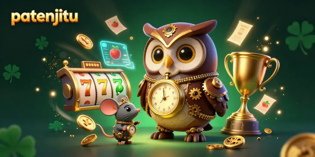 Patenjitu menghadirkan pengalaman bermain kasino yang unik dengan slot dan karakter kartun.