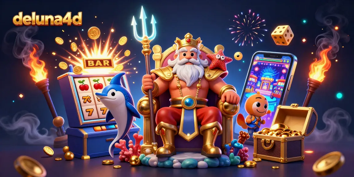 Spin the reels at deluna4d with Neptune's luck and vibrant casino excitement!