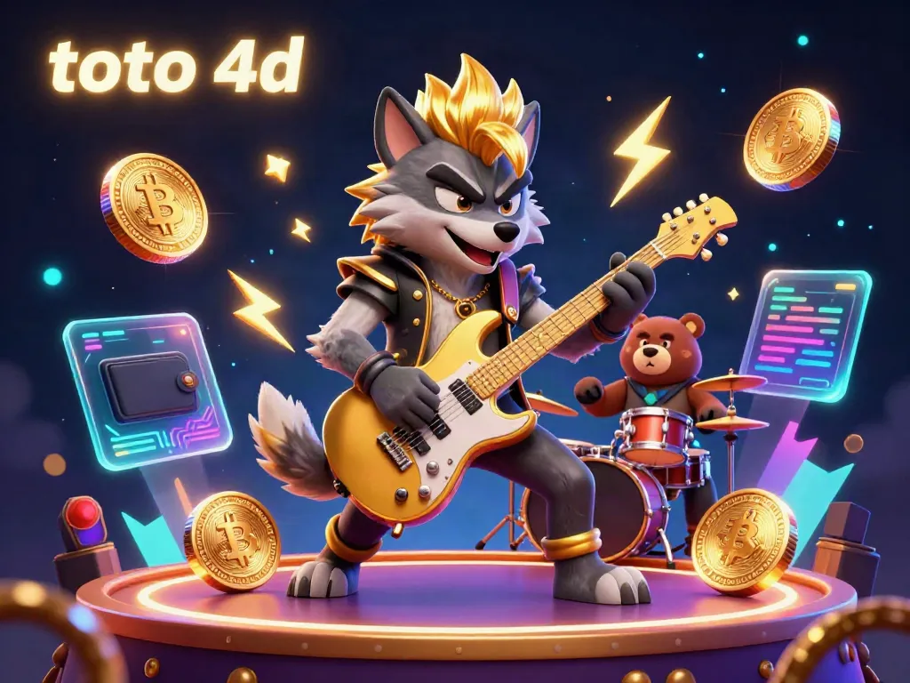 Experience the excitement of toto 4d with vibrant characters, dynamic elements, and a lively casino backdrop.