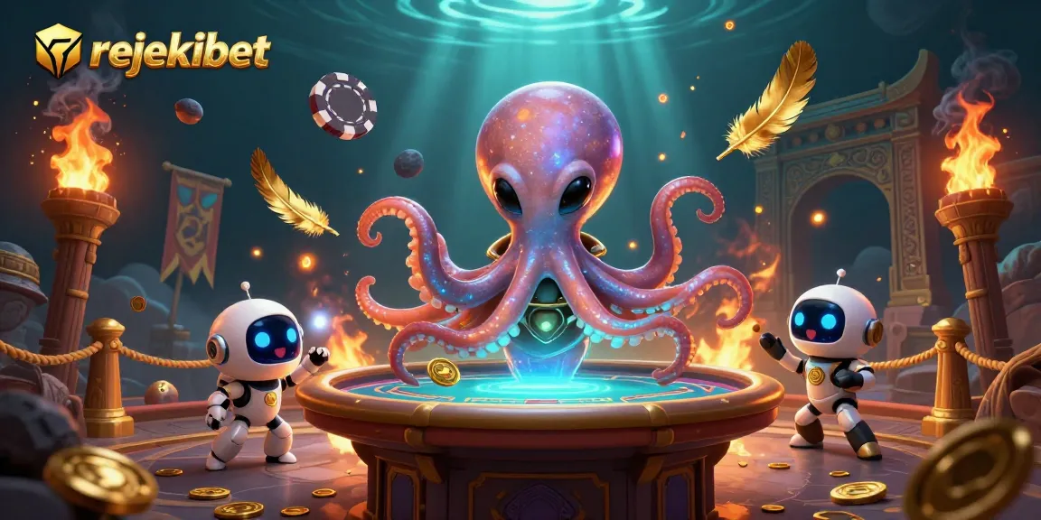 Join the thrilling adventure with rejekibet, where an alien octopus operates a holographic poker table!