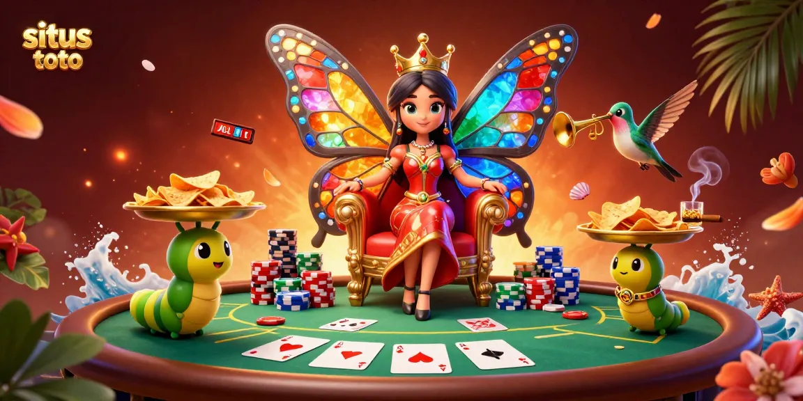 Menangkan pengalaman bermain di situs toto dengan ilustrasi kasino 3D yang menakjubkan dan menghibur.