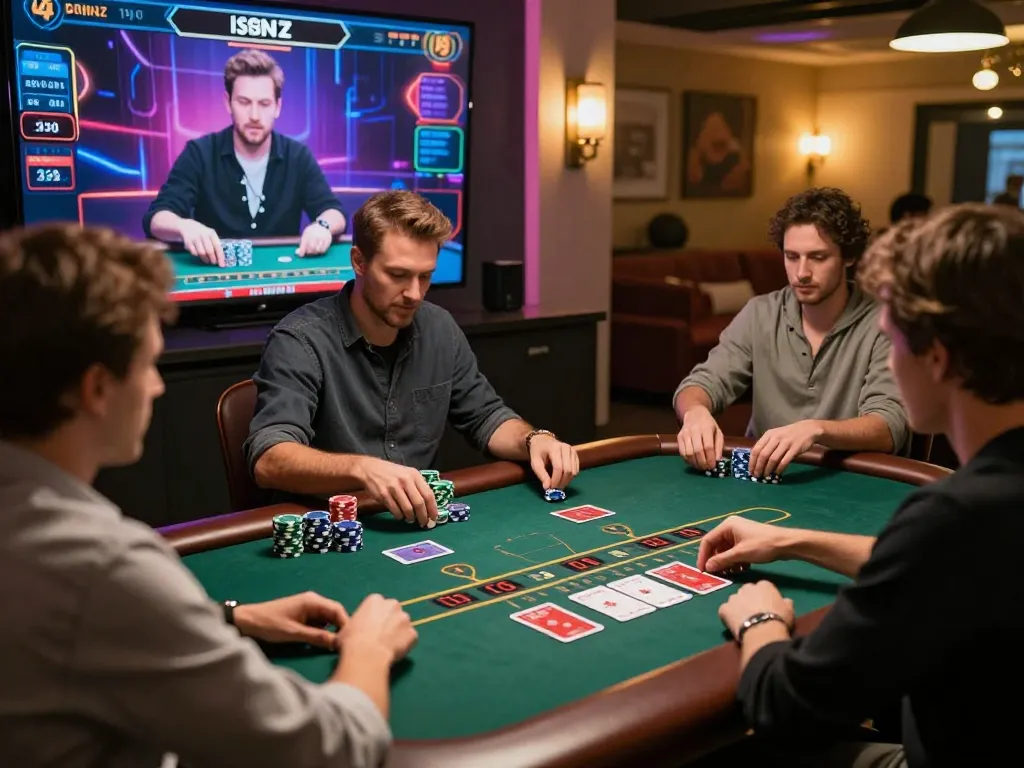 Players engaging in an online blackjack game at SC88, showcasing interactive gameplay and a vibrant digital interface.
