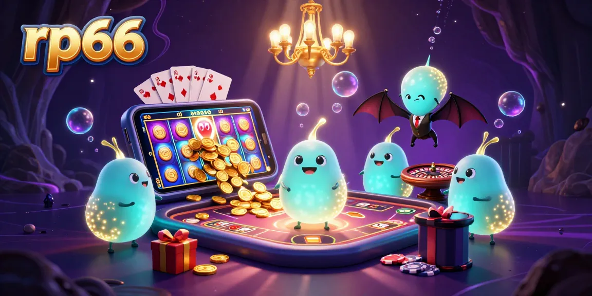 Experience thrilling games at RP66, where glowworms illuminate a vibrant cave casino of excitement.