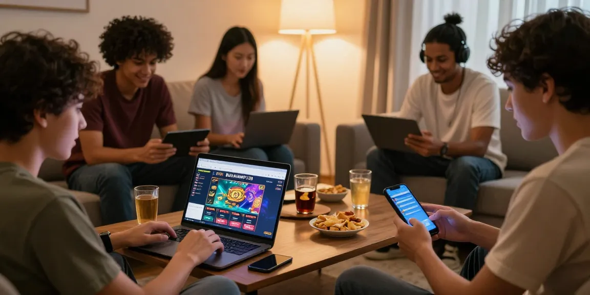 BUKUMIMPI138 meramaikan suasana malam sambil bermain game dengan teman-teman di ruang tamu.
