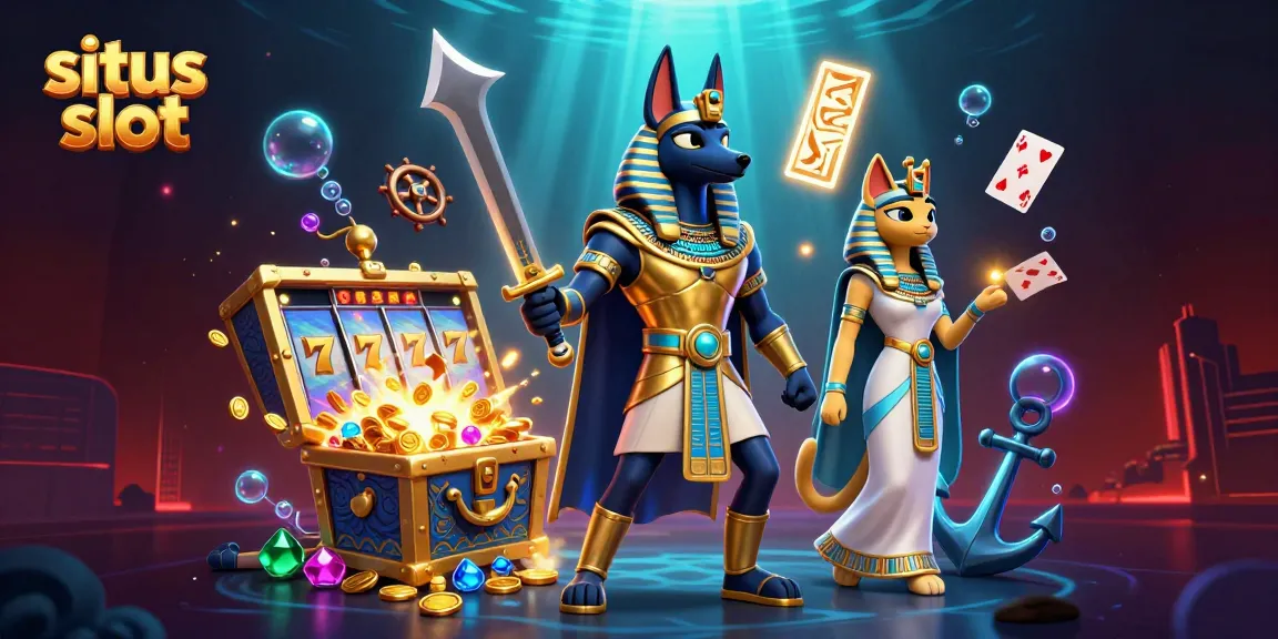 Experience the excitement of situs slot with dynamic characters and interactive gaming elements.