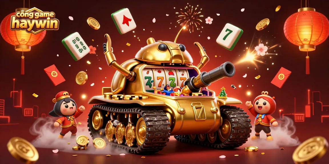 Engage in thrilling gameplay at cổng game haywin featuring vibrant 3D casino elements.