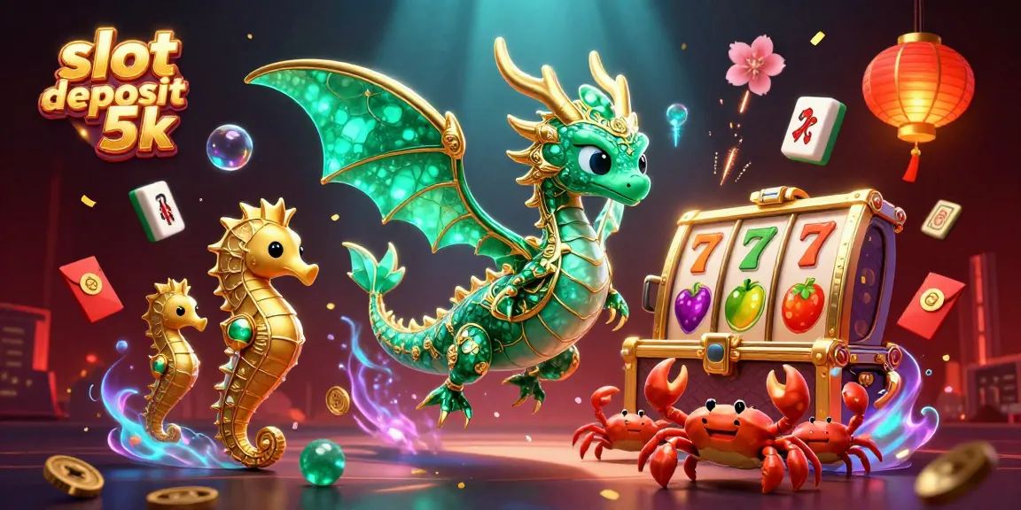 Slot deposit 5k: Menangkan jackpot dengan deposit minim 5000 dan akses kilat permainan slot menarik.