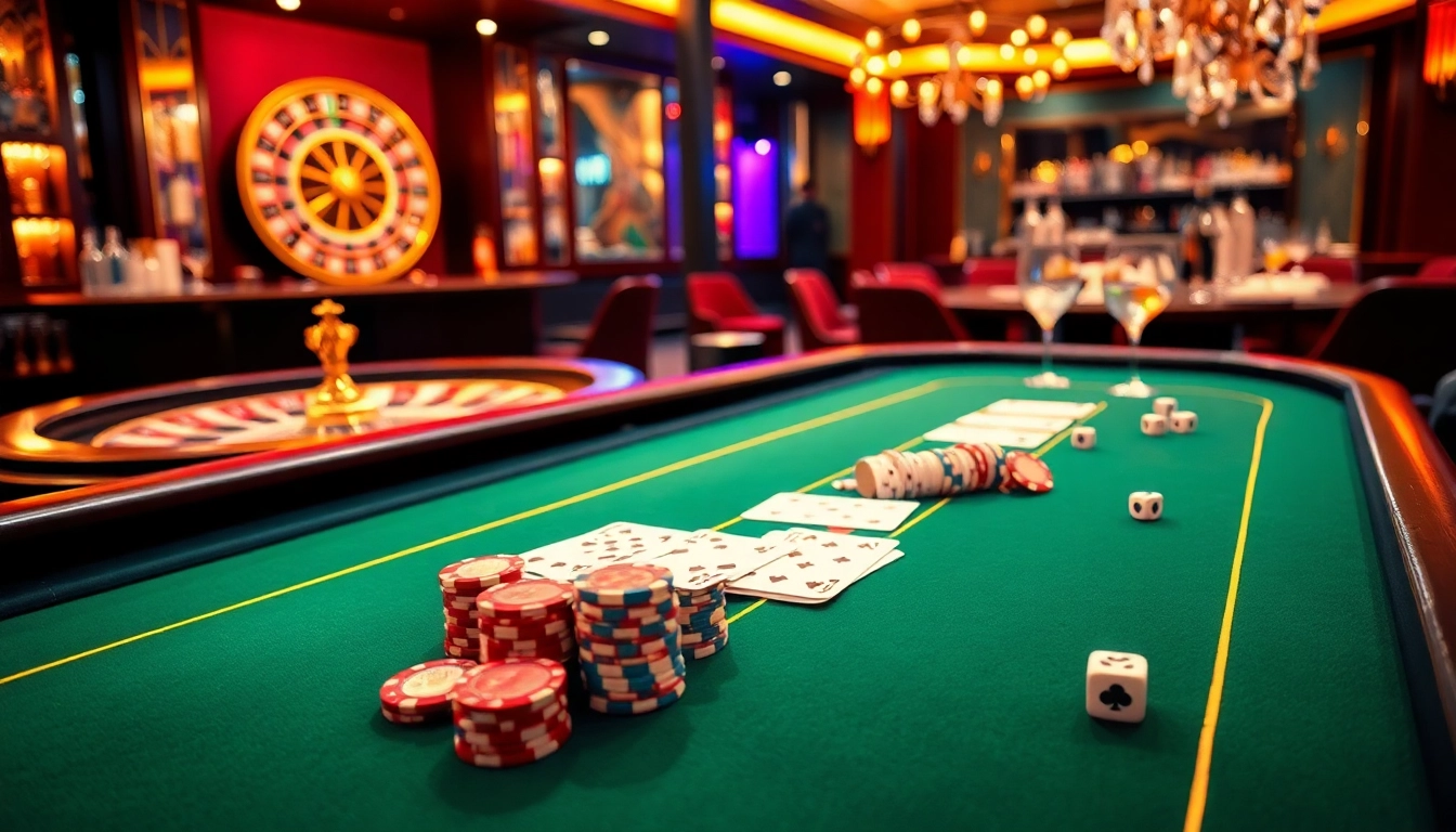 Experience high-stakes gambling at an S8-themed poker table, with vibrant cards and chips adding excitement.
