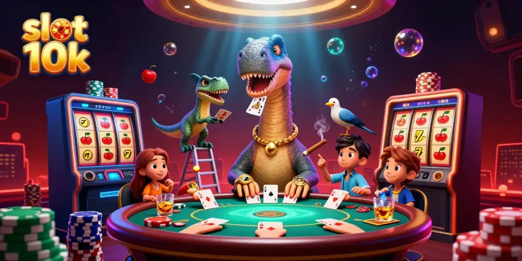 Bermain di slot 10k dengan brontosaurus dan raptor, langsung menang besar!