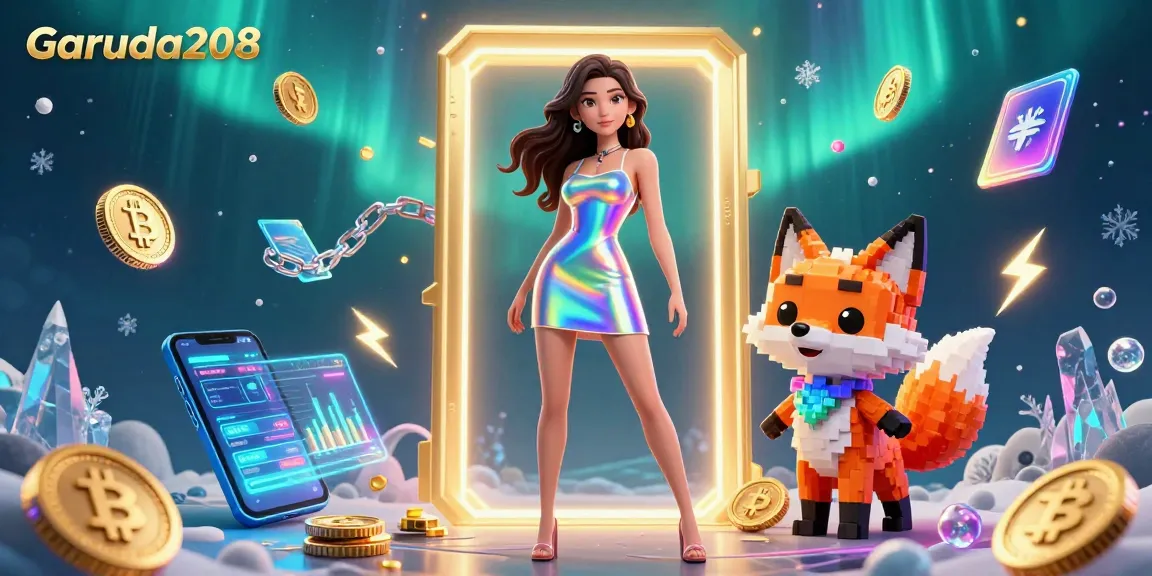 Engage with Garuda208's vibrant casino features while enjoying stunning visuals and 3D elements.