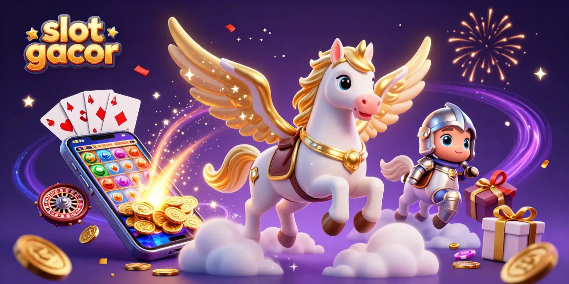 Engage with slot gacor features while enjoying 3D illustration of a celestial adventure.