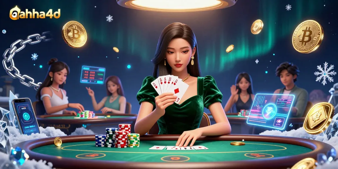 Experience excitement with ahha4d at the poker table, showcasing strategy and winning hands.