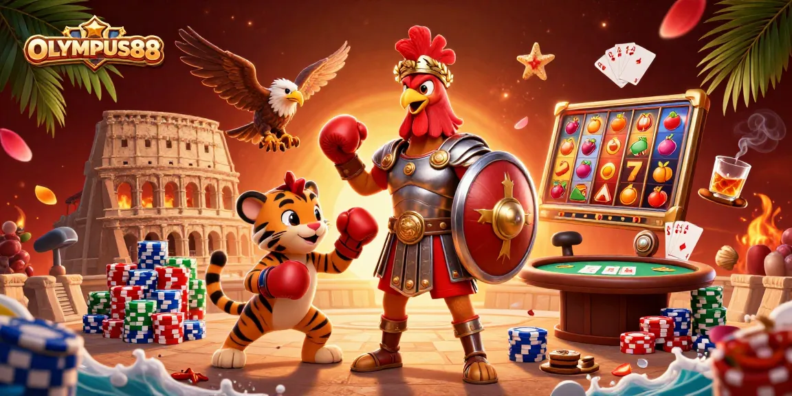 OLYMPUS88 menawarkan pengalaman bermain slot yang menyenangkan dengan simbol dan jackpot kehidupan nyata.