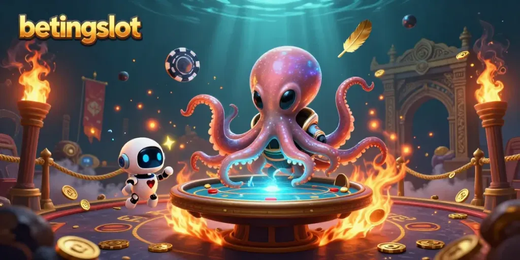 Betingslot menyediakan pengalaman bermain poker spektakuler dengan desain alien yang unik.