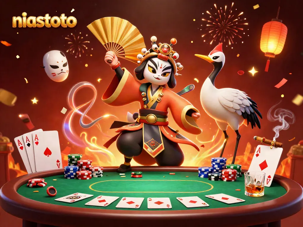 Nikmati pengalaman bermain di niastoto dengan suasana kasino yang penuh warna.