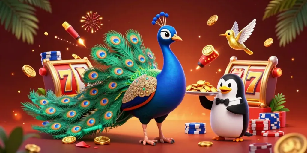 Engage with phimmoi's thrilling casino experience featuring vibrant characters and energetic casino elements.