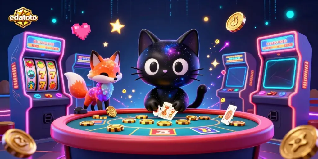 edatoto membawa kemenangan dengan kucing hitam dan rubah nebula menghadirkan keseruan permainan kasino