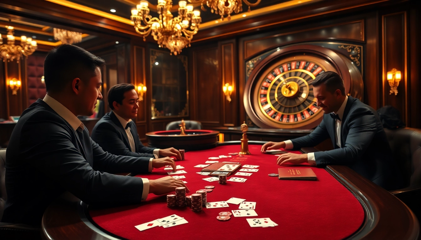 Experience high-stakes poker excitement at sao789 featuring professional players and luxurious ambiance.
